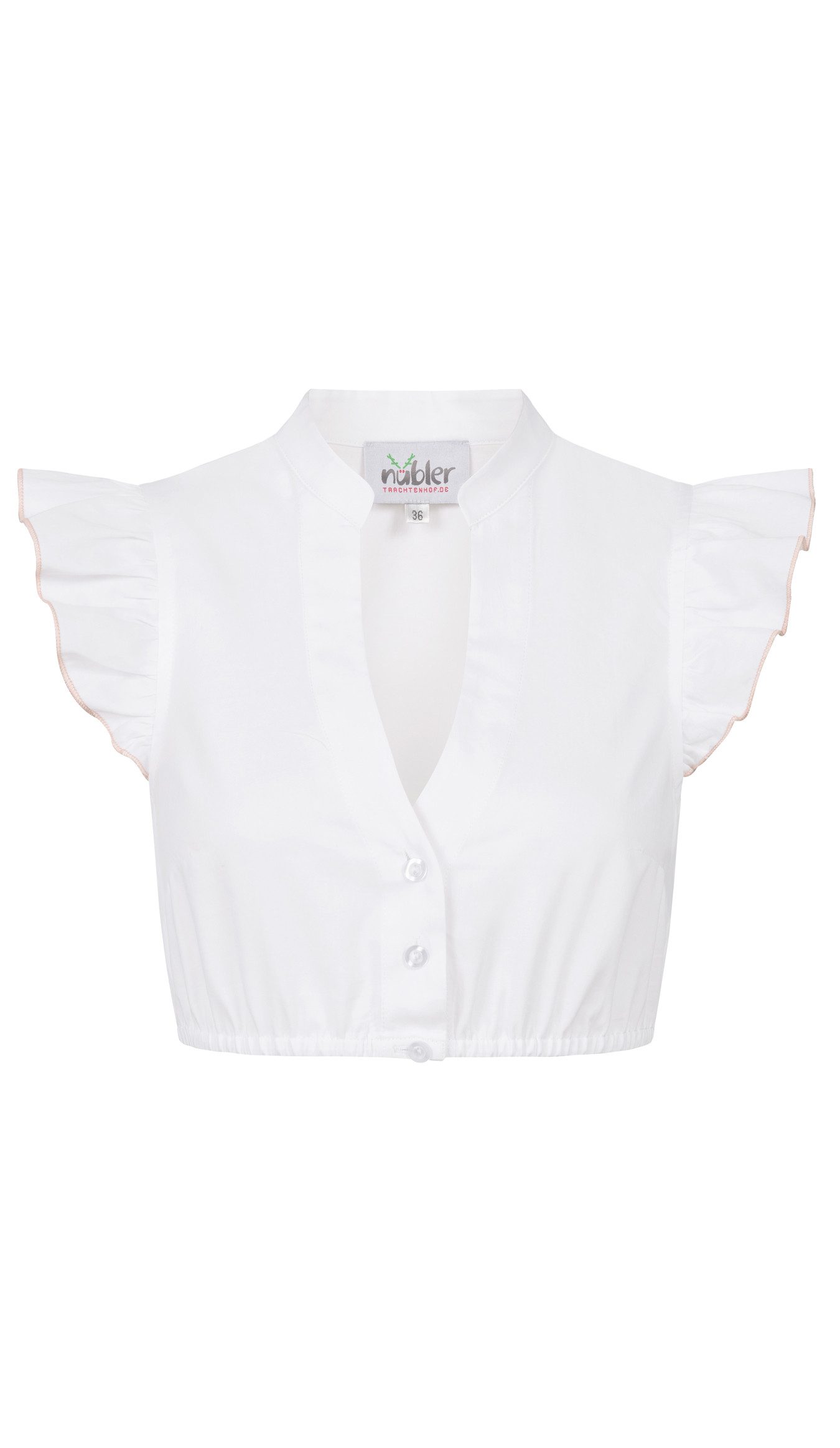 Nübler Dirndlbluse Dirndlbluse Carla Kurzarm in günstig online kaufen