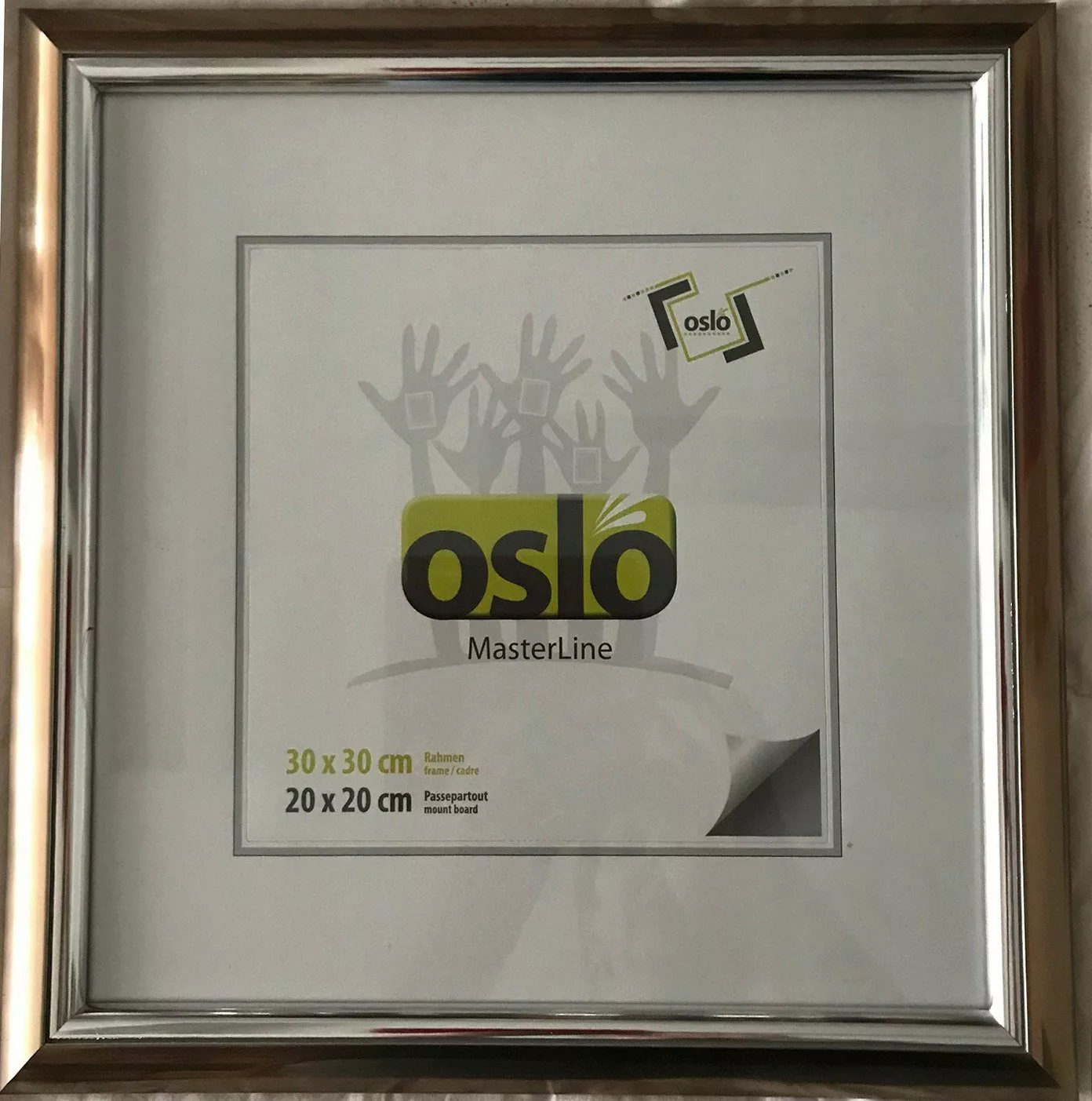 Oslo MasterLine Einzelrahmen Bilderrahmen Kunststoff quadratisch günstig online kaufen