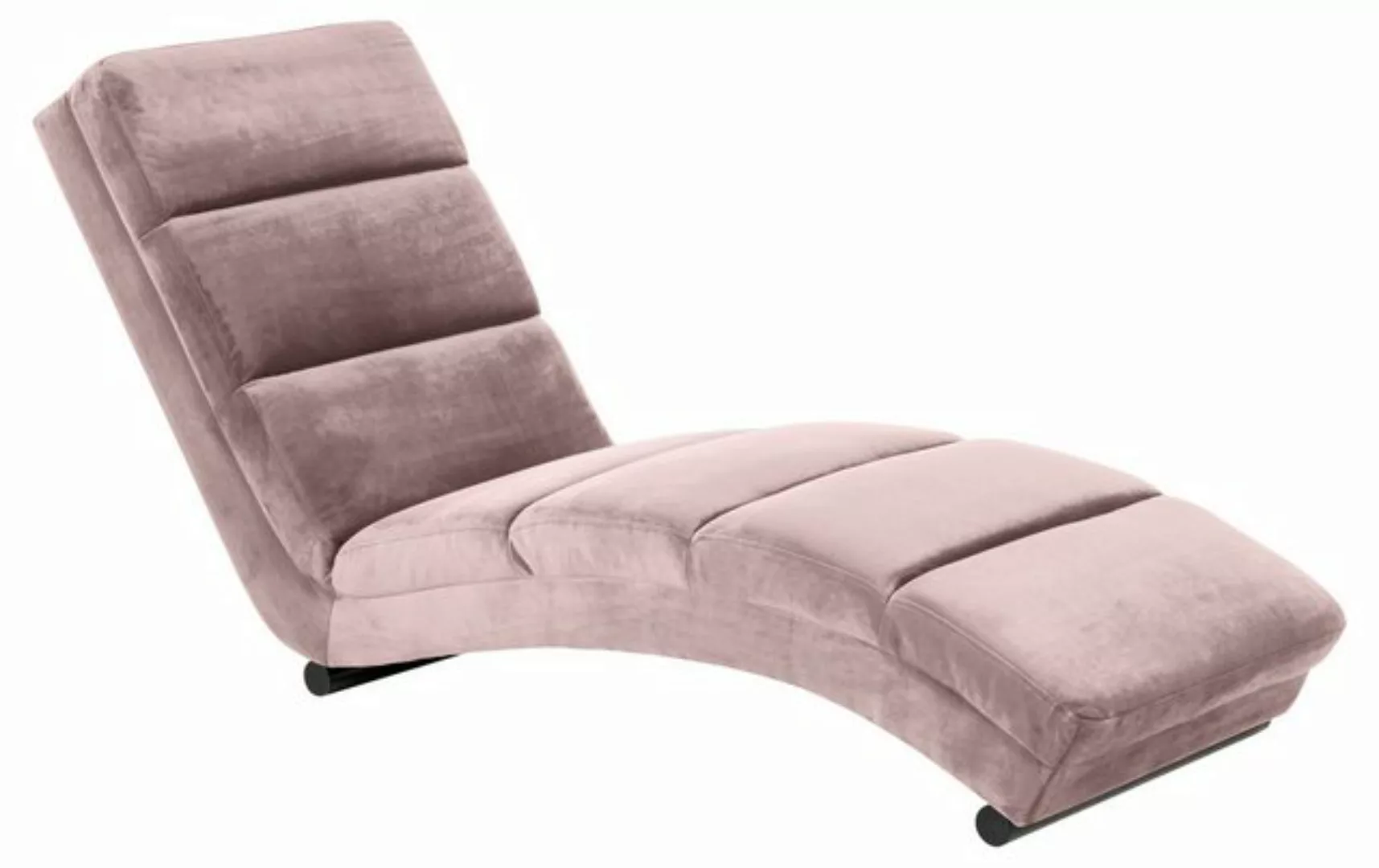 ACTONA GROUP Chaiselongue in dusty rose, Stoff - 60x82x170cm (BxHxT) günstig online kaufen