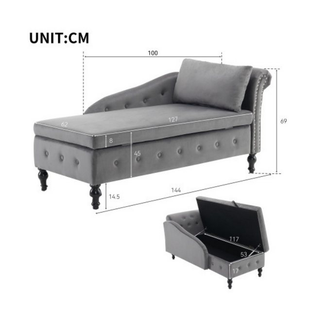 Furnishings Home Sofa Couch Sofastuhl mit Stauraum, Set günstig online kaufen