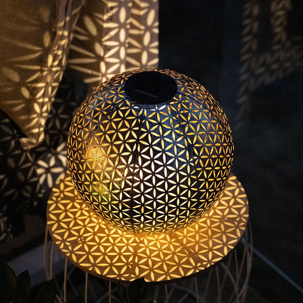GLOBO LIGHTING LED Solarleuchte, LED-Leuchtmittel fest günstig online kaufen