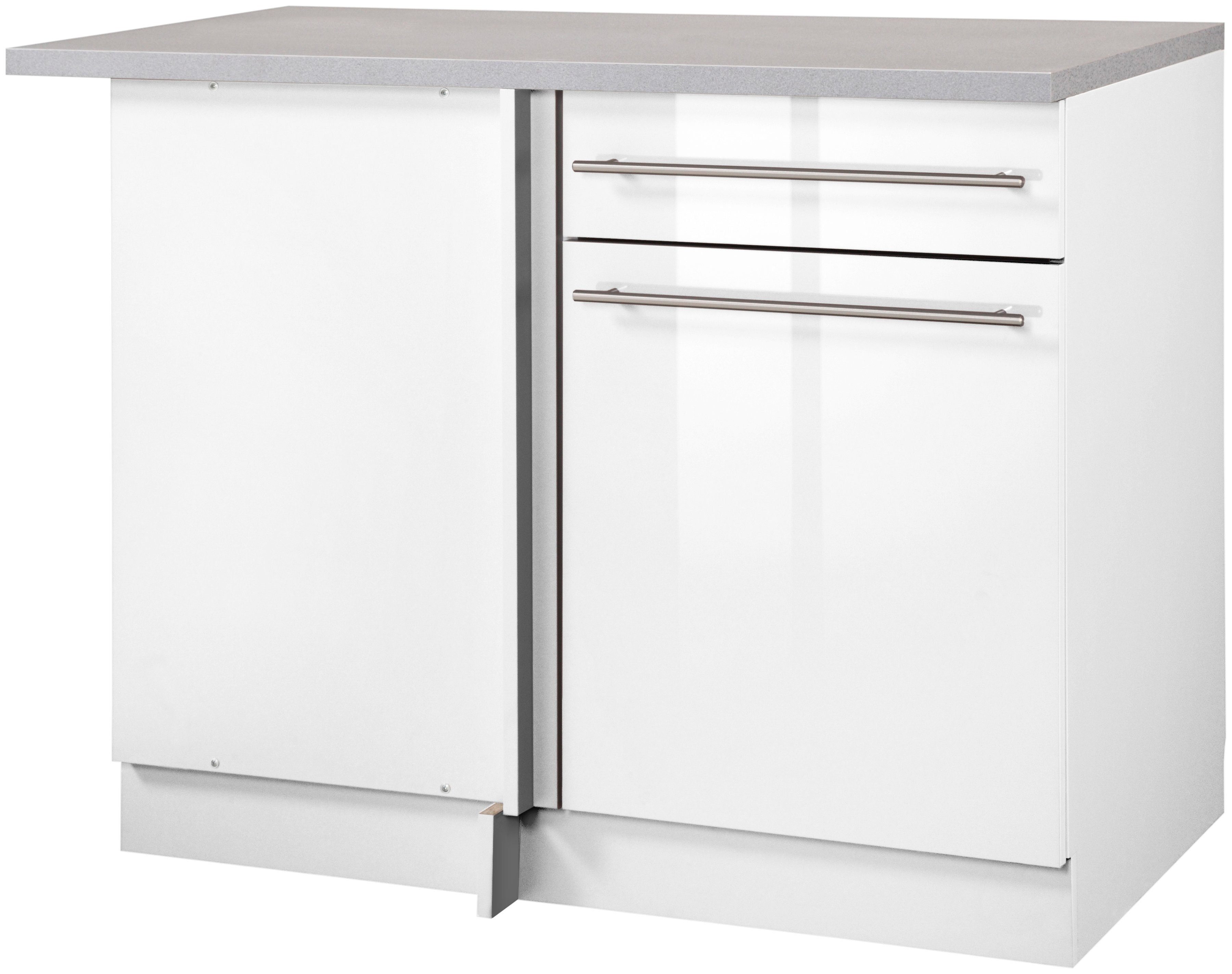 wiho Küchen Eckunterschrank "Chicago", 110 cm breit, für eine optimale Raum günstig online kaufen