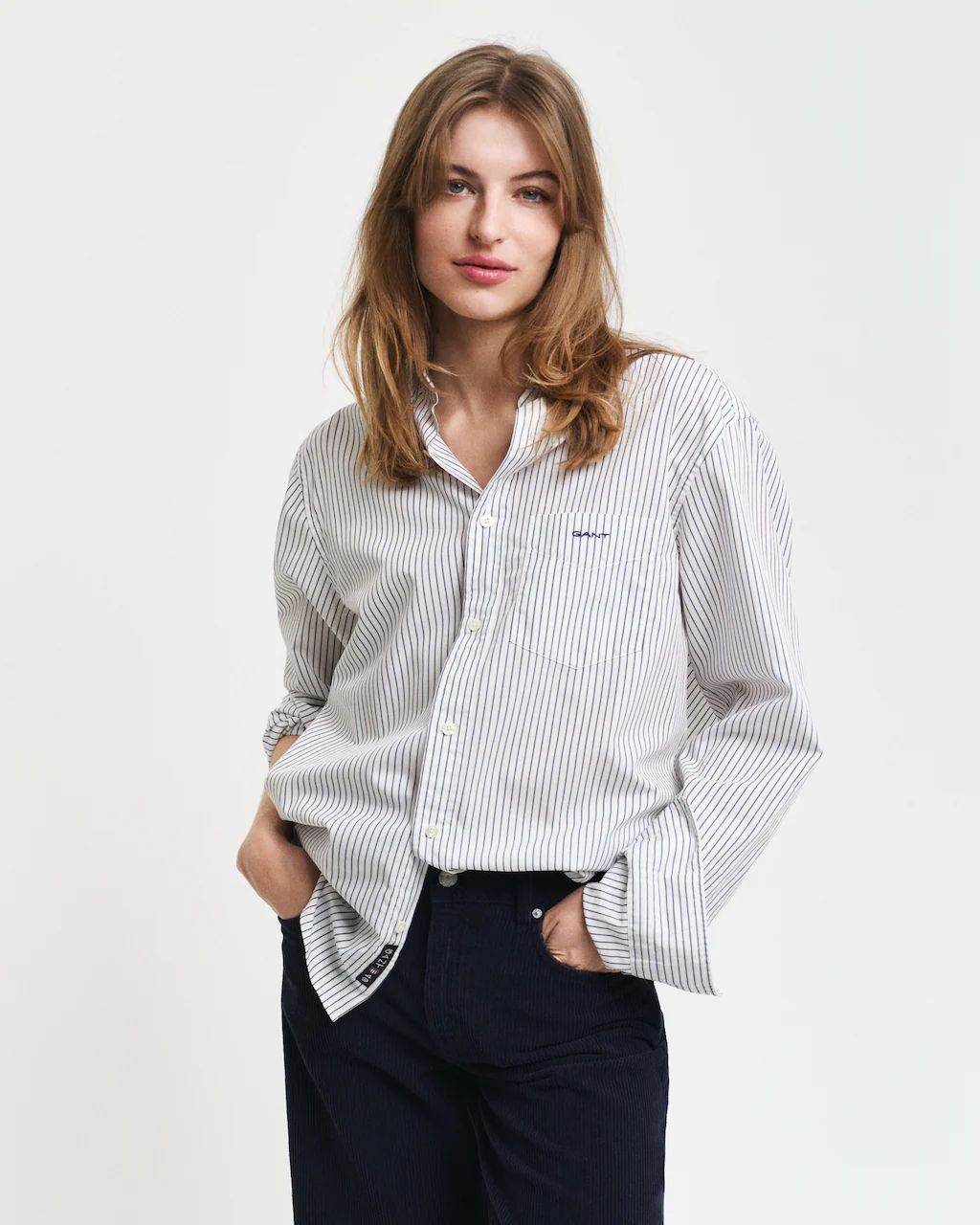 Gant Langarmhemd "REG POPLIN STRIPE" günstig online kaufen