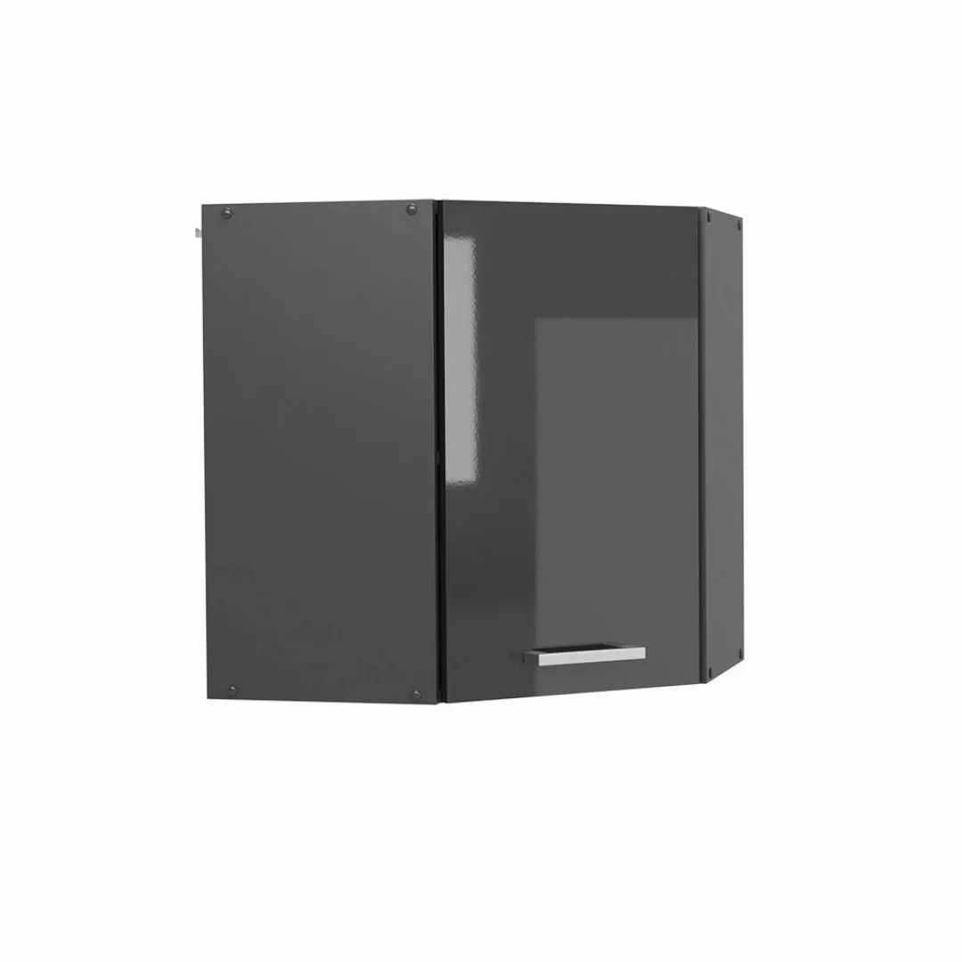 Vicco Eckhängeschrank R-Line, Anthrazit Hochglanz/Anthrazit, 57 günstig online kaufen