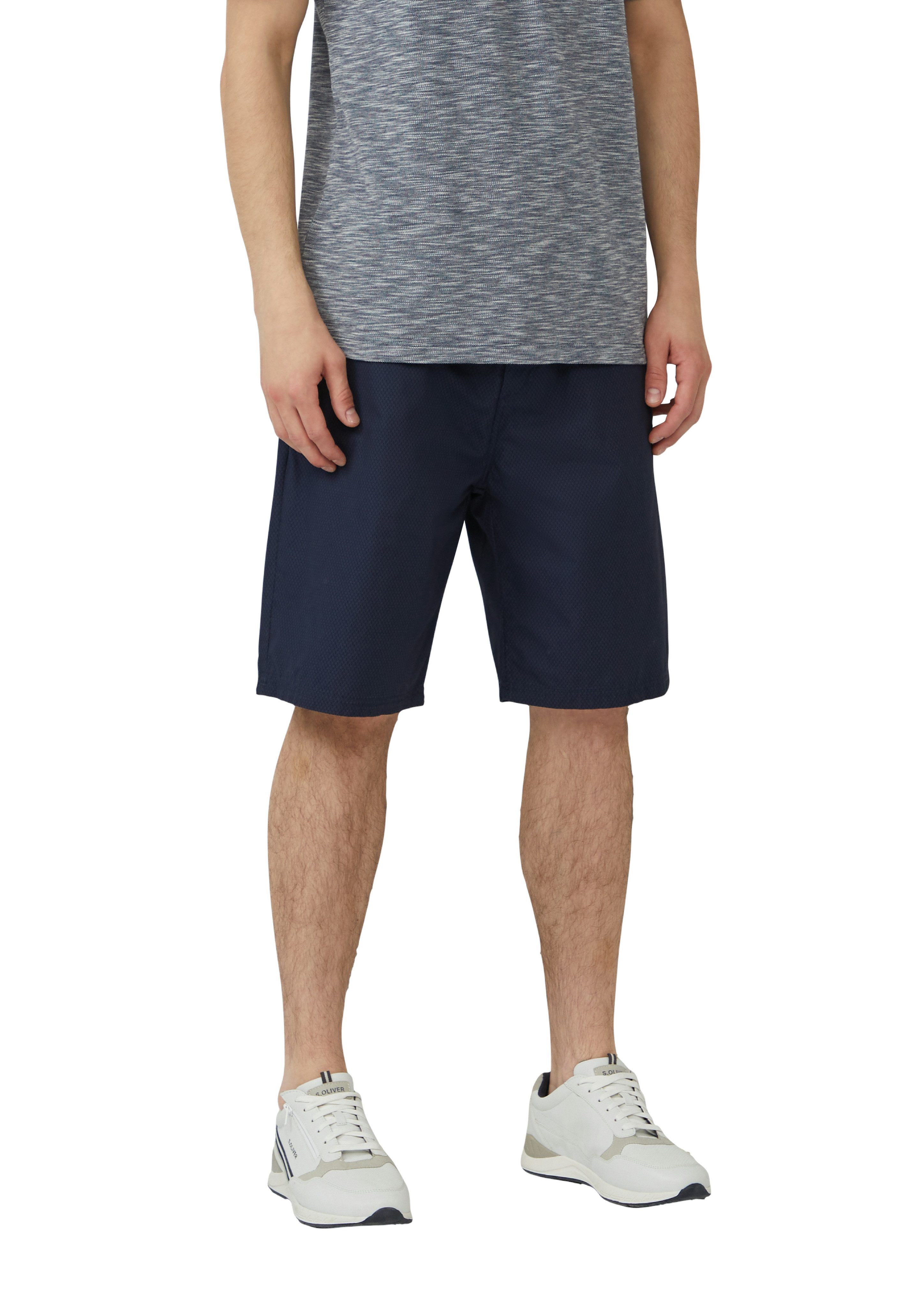 s.Oliver Bermudas Sommerhose mit Struktur Muster günstig online kaufen