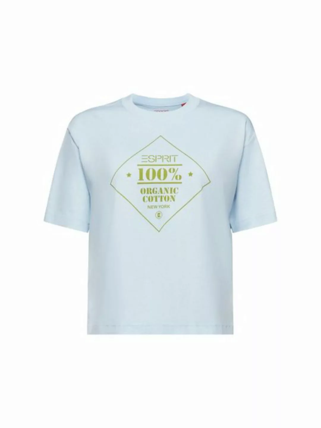 Esprit T-Shirt T-Shirt aus Bio-Baumwolle mit Print (1-tlg) günstig online kaufen