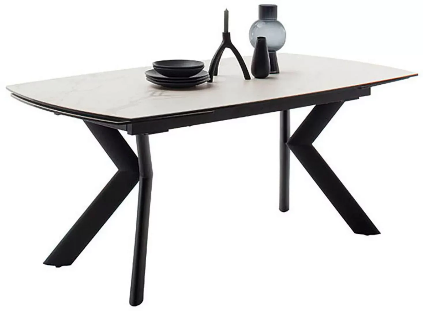 MCA furniture Esstisch "OSSANA Vierfußtisch 180-260 cm", (Einzelstück), Ker günstig online kaufen