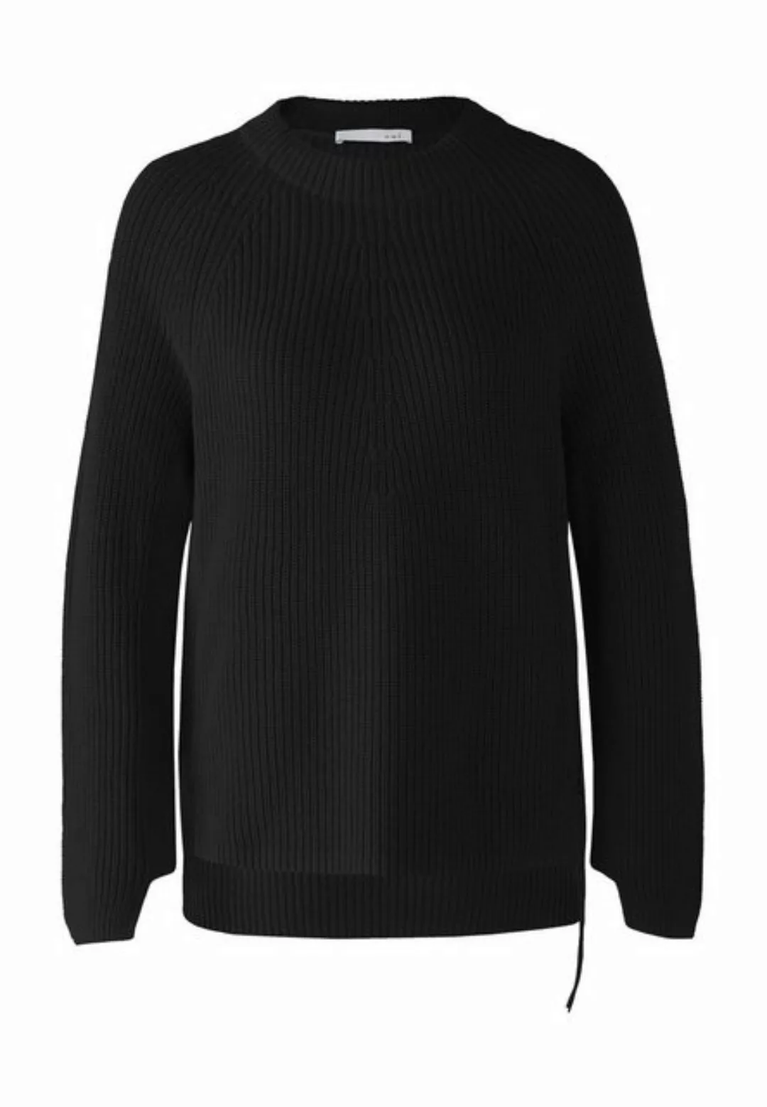 Oui Strickpullover Pullover, offwhite melang günstig online kaufen