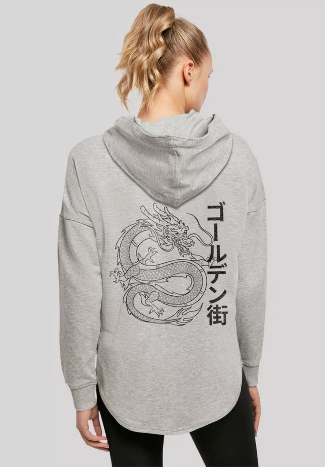 F4NT4STIC Kapuzenpullover "Drache Golden Gai", Print günstig online kaufen