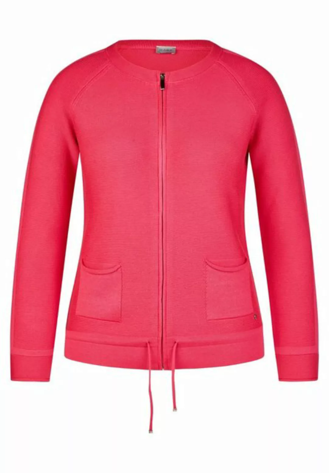 Rabe Strickjacke "RABE Unifarbene Basic Strickjacke" günstig online kaufen