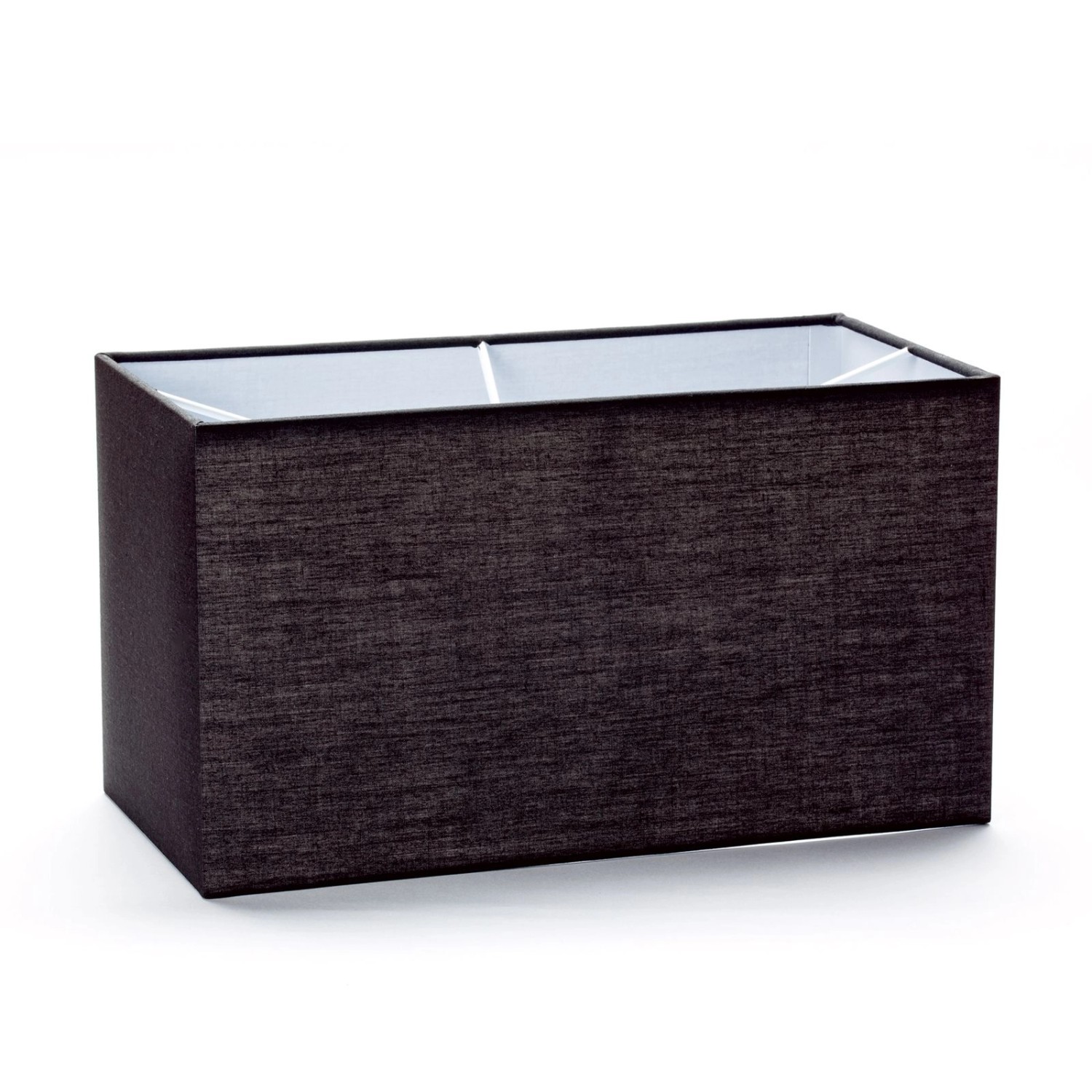 Orion Lightstyle Lampenschirm Rechteckig 32 x 16 x 18 cm Schwarz günstig online kaufen
