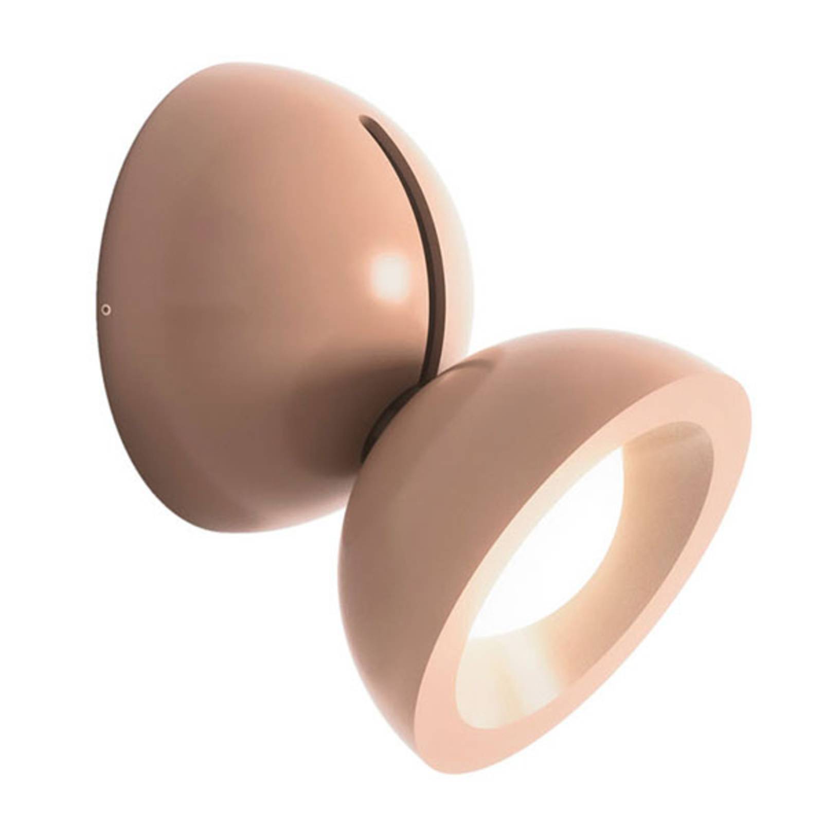 Axolight DoDot LED-Wandleuchte, mauve 35° günstig online kaufen