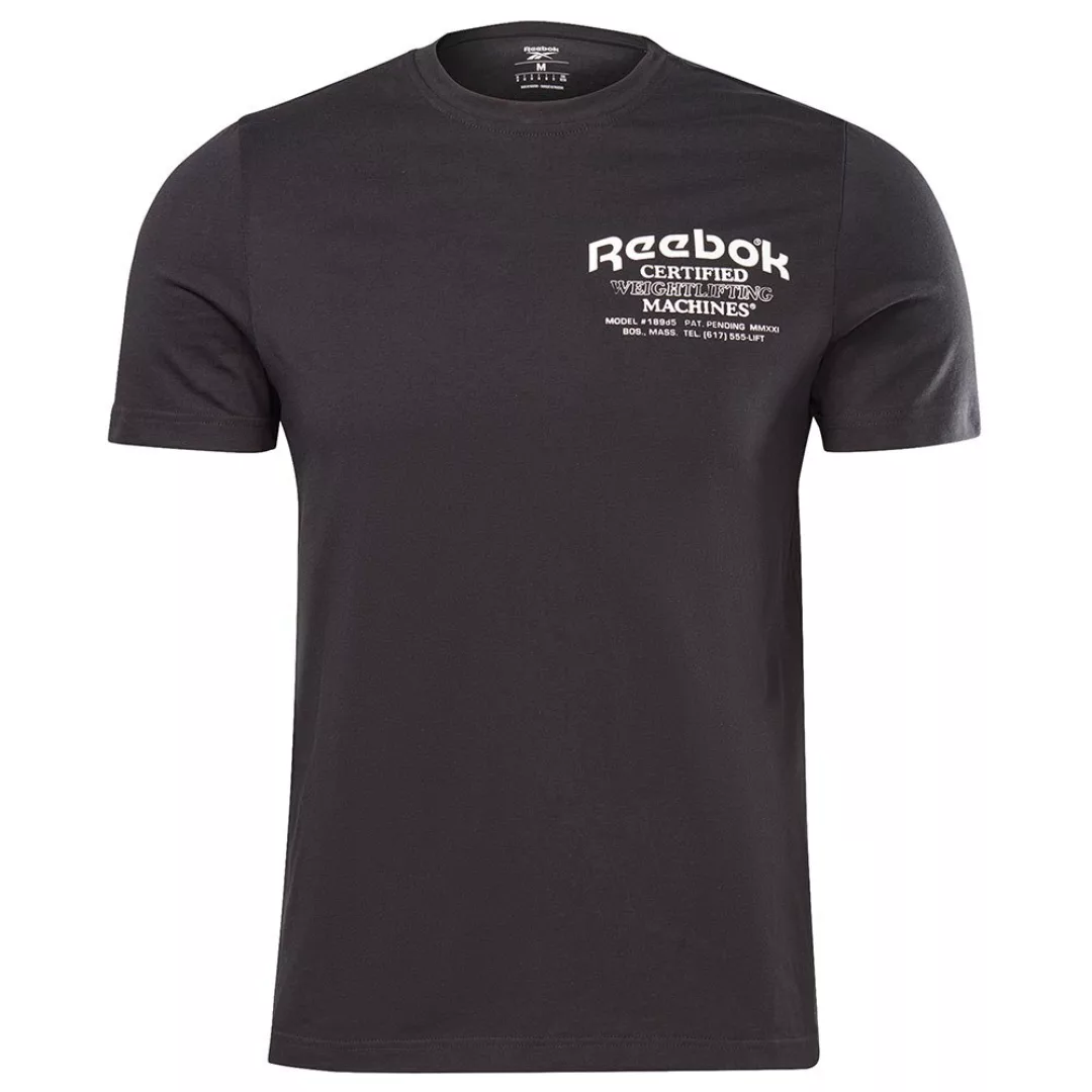 Reebok Weightlifting Novelty Kurzarm T-shirt S Black günstig online kaufen