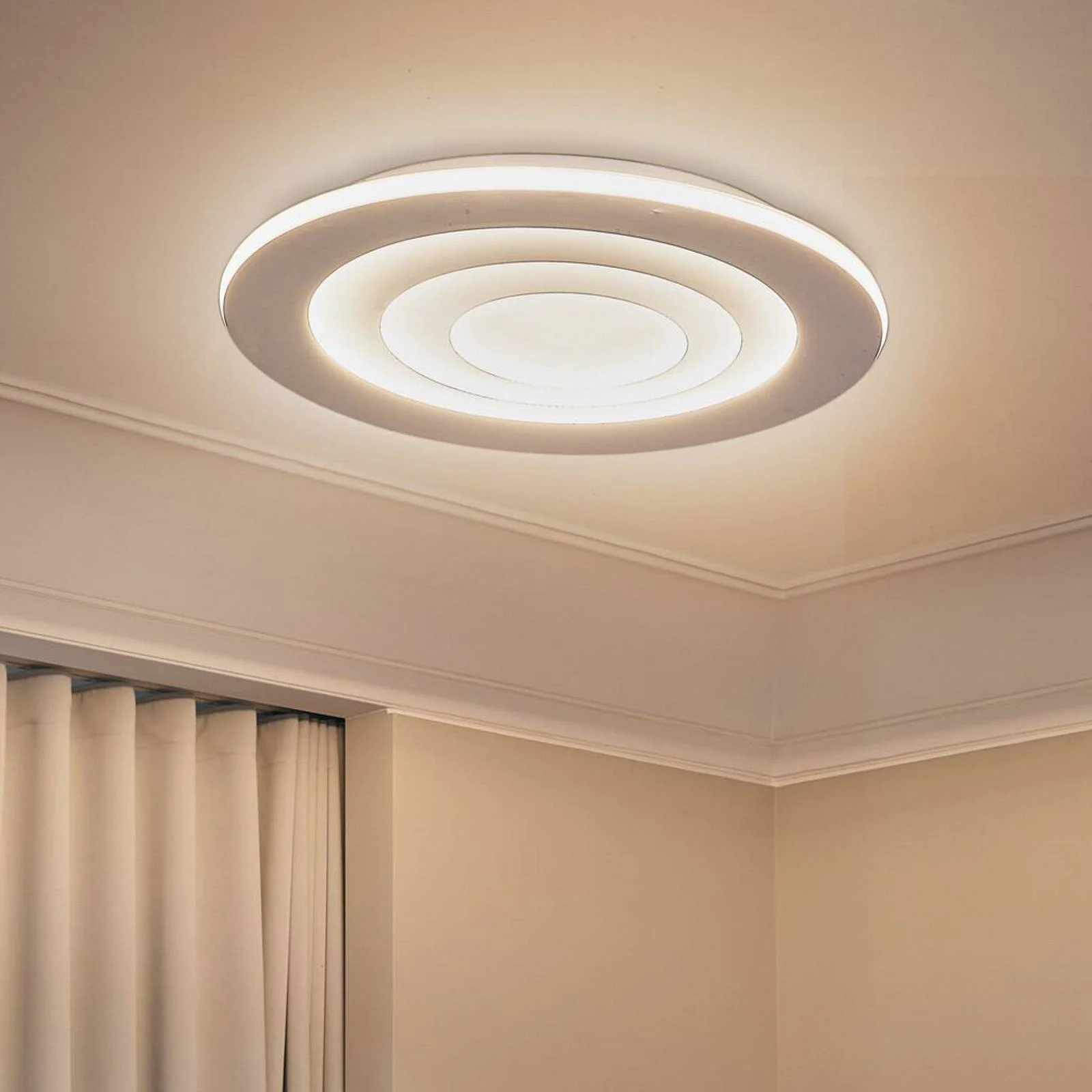 OSRAM LED-Deckenlampe ORBIS SPIRAL ROUND, Ø 69 cm, weiß 63 W günstig online kaufen