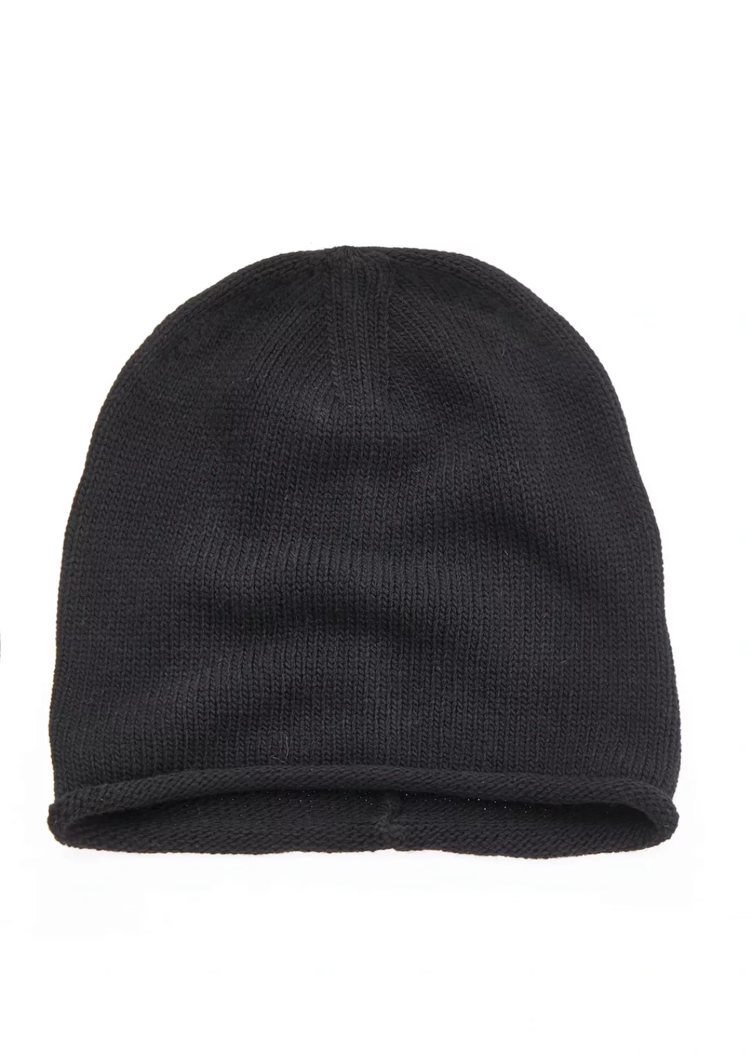 LASCANA Beanie, Strickmütze, Feinstrick mit Rollrand, Wintermütze, Herbstmü günstig online kaufen