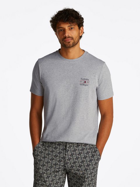 Tommy Hilfiger Rundhalsshirt HILFIGER STACK TEE günstig online kaufen