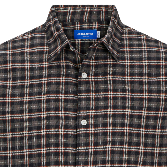 Jack&Jones Kariertes Flanellhemd aus Baumwollmischung günstig online kaufen