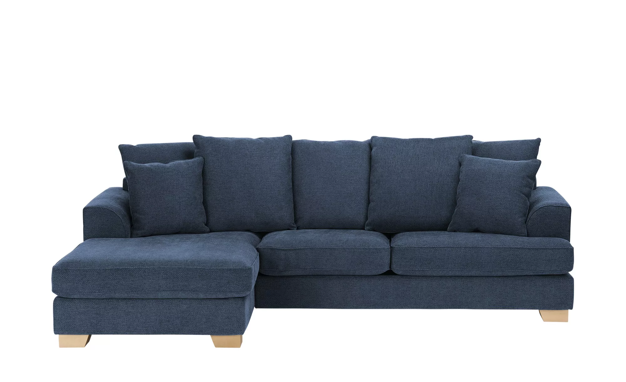 SOHO Ecksofa  Franka ¦ blau ¦ Maße (cm): B: 268 H: 87 T: 161.0 Polstermöbel günstig online kaufen