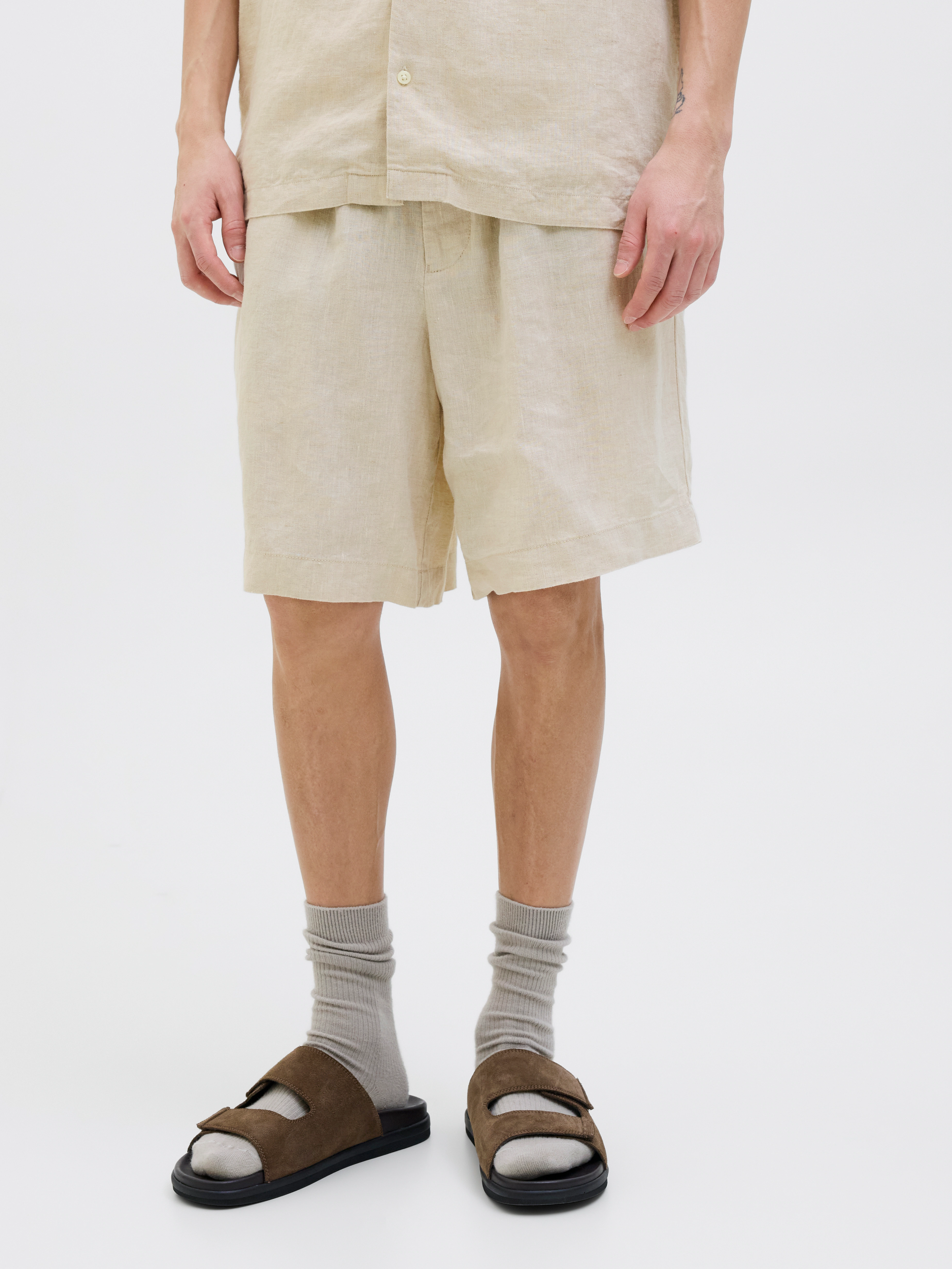 Jack & Jones Shorts "JPSTBILL LAWRENCE LINEN SHORTS SRT LN" günstig online kaufen