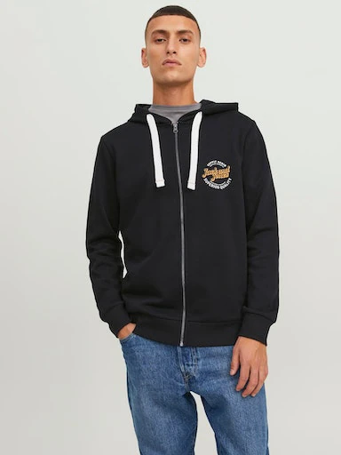 Jack & Jones Kapuzensweatjacke "JJMIKK SWEAT ZIP HOOD" günstig online kaufen