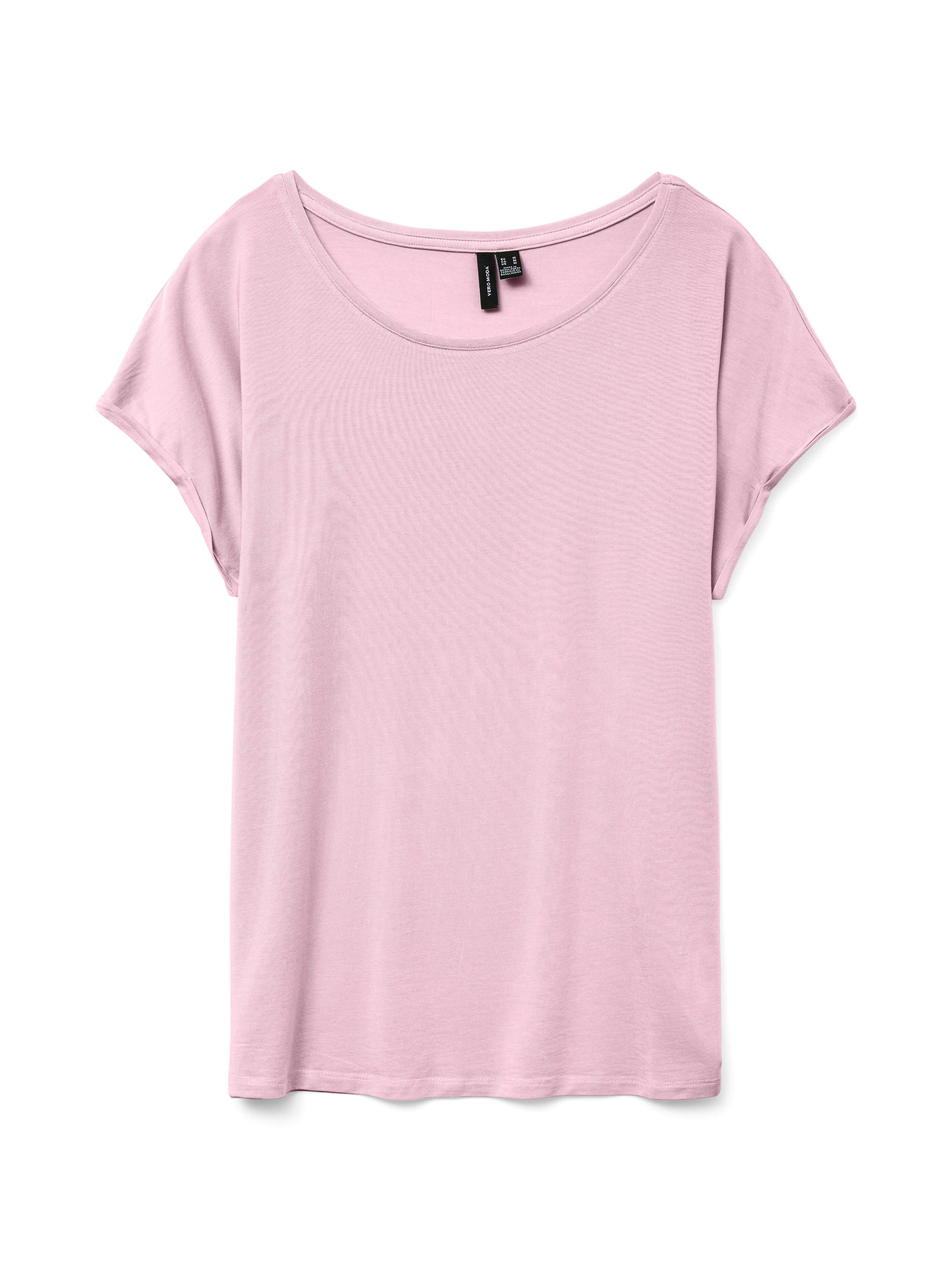 Vero Moda Rundhalsshirt "VMAVA PLAIN SS TOP GAJRS NOOS" günstig online kaufen