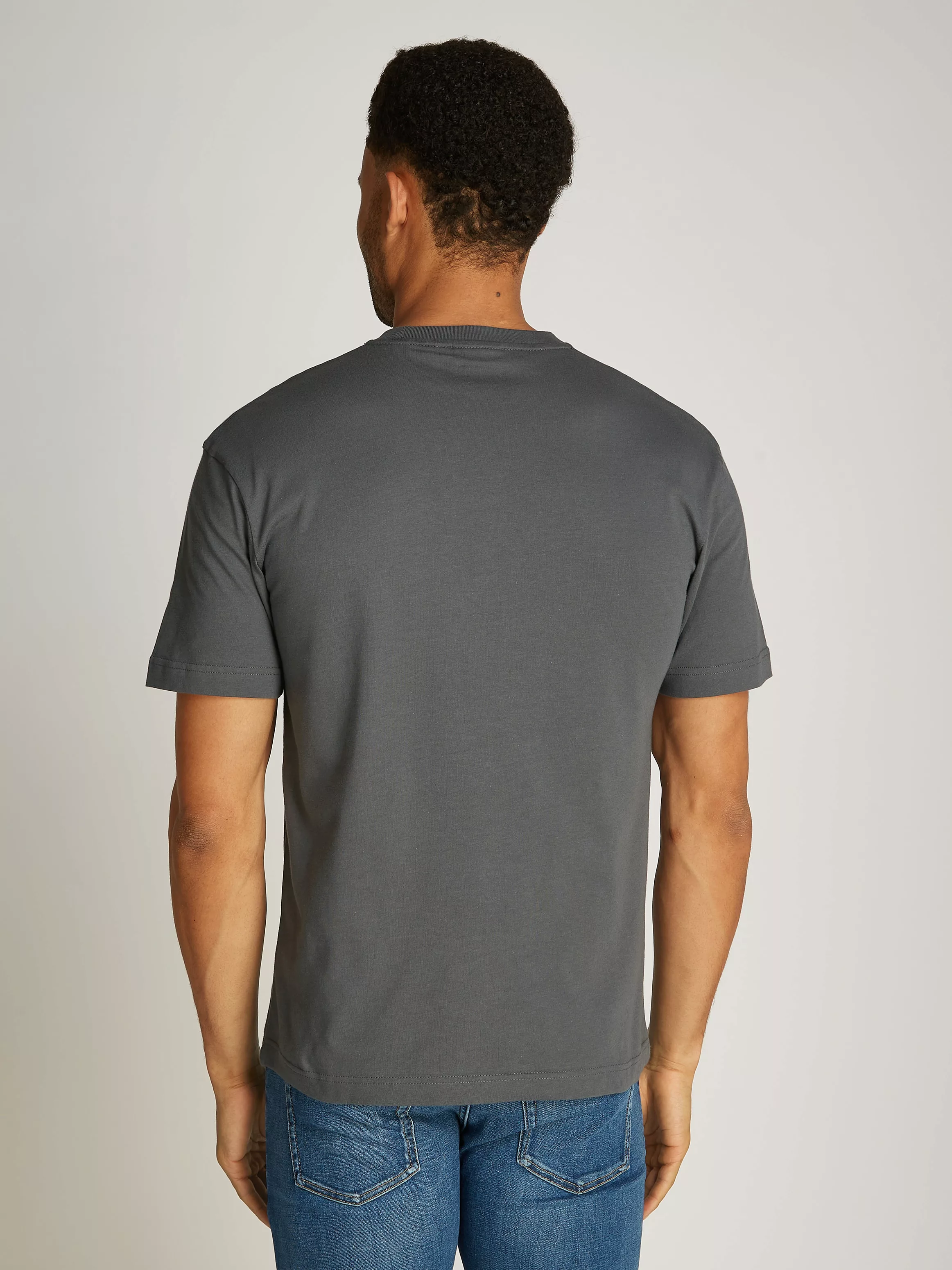 Calvin Klein T-Shirt "OFF PLACEMENT LOGO T-SHIRT", mit Logoschriftzug günstig online kaufen