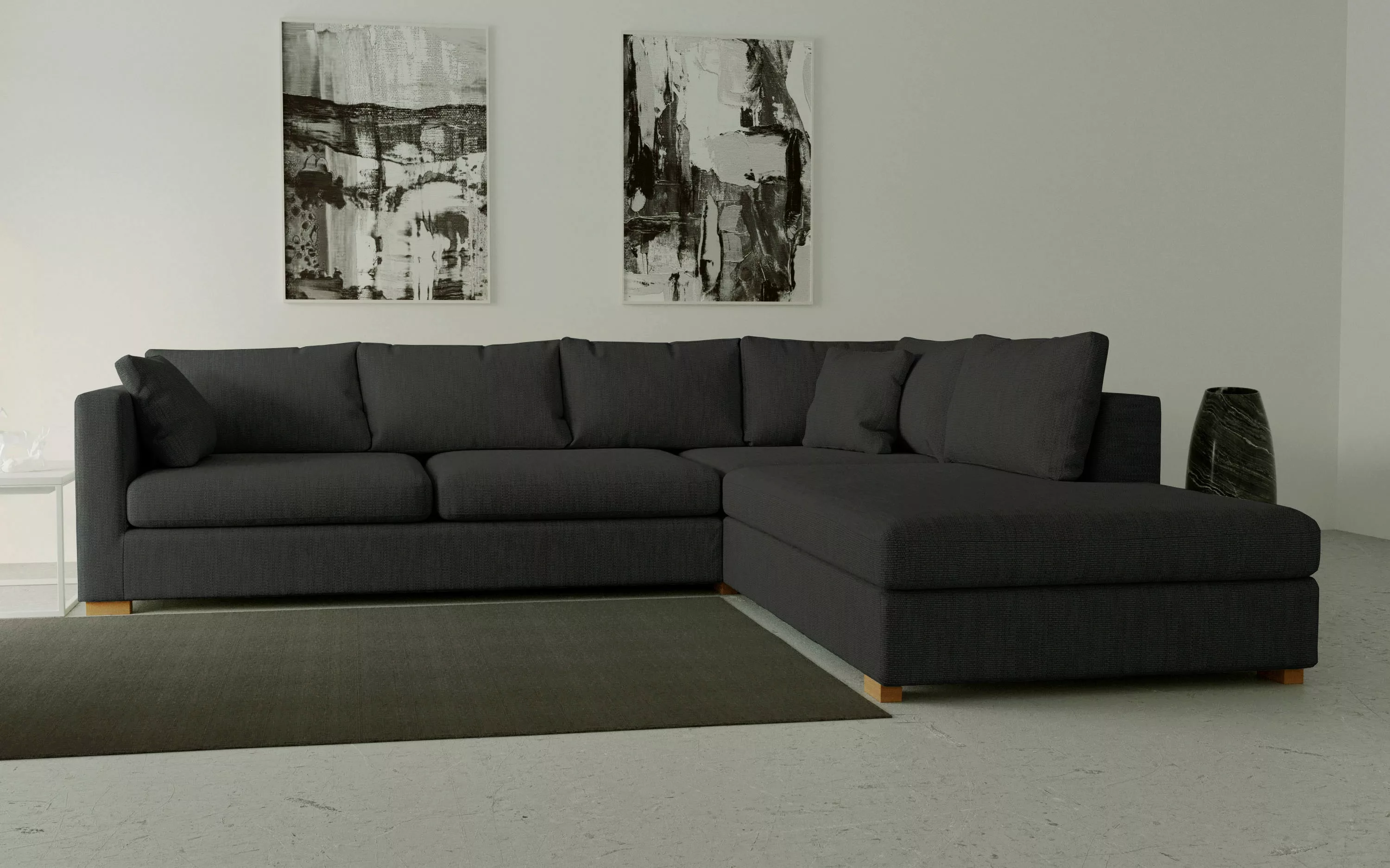 Guido Maria Kretschmer Home&Living Ecksofa »Arles«, extra tiefe Sitzfläche, günstig online kaufen