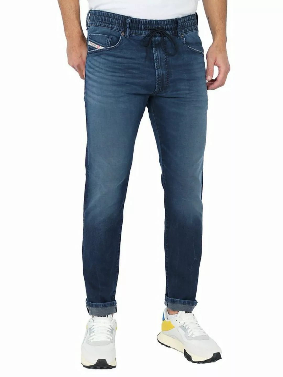 Diesel Tapered-fit-Jeans Regular JoggJeans - D-Krooley 068DV - Länge:32 günstig online kaufen