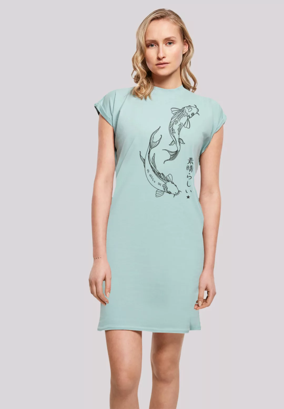 F4NT4STIC Shirtkleid "Koi Karpfen", Print günstig online kaufen