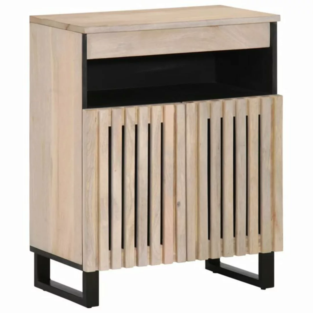 vidaXL Fächerschrank Sideboard 60x34x75 cm Massivholz (1-St) günstig online kaufen