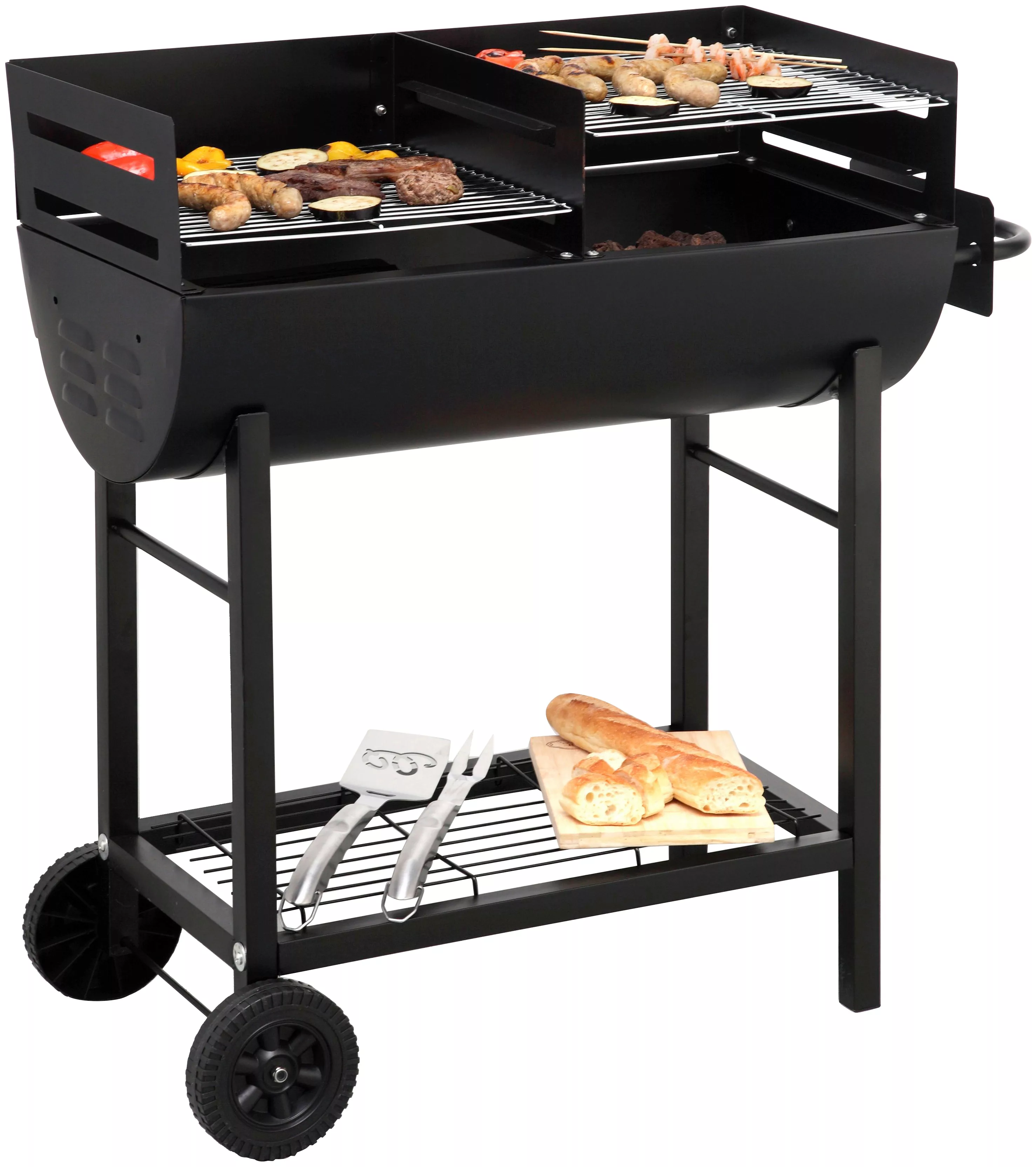 Tepro Holzkohlegrill "Grillfass Detroit" günstig online kaufen