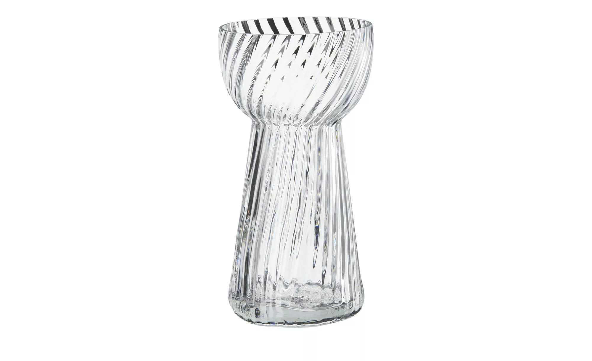 Vase ¦ transparent/klar ¦ Glas  ¦ Maße (cm): H: 12  Ø: 6 Accessoires > Vase günstig online kaufen