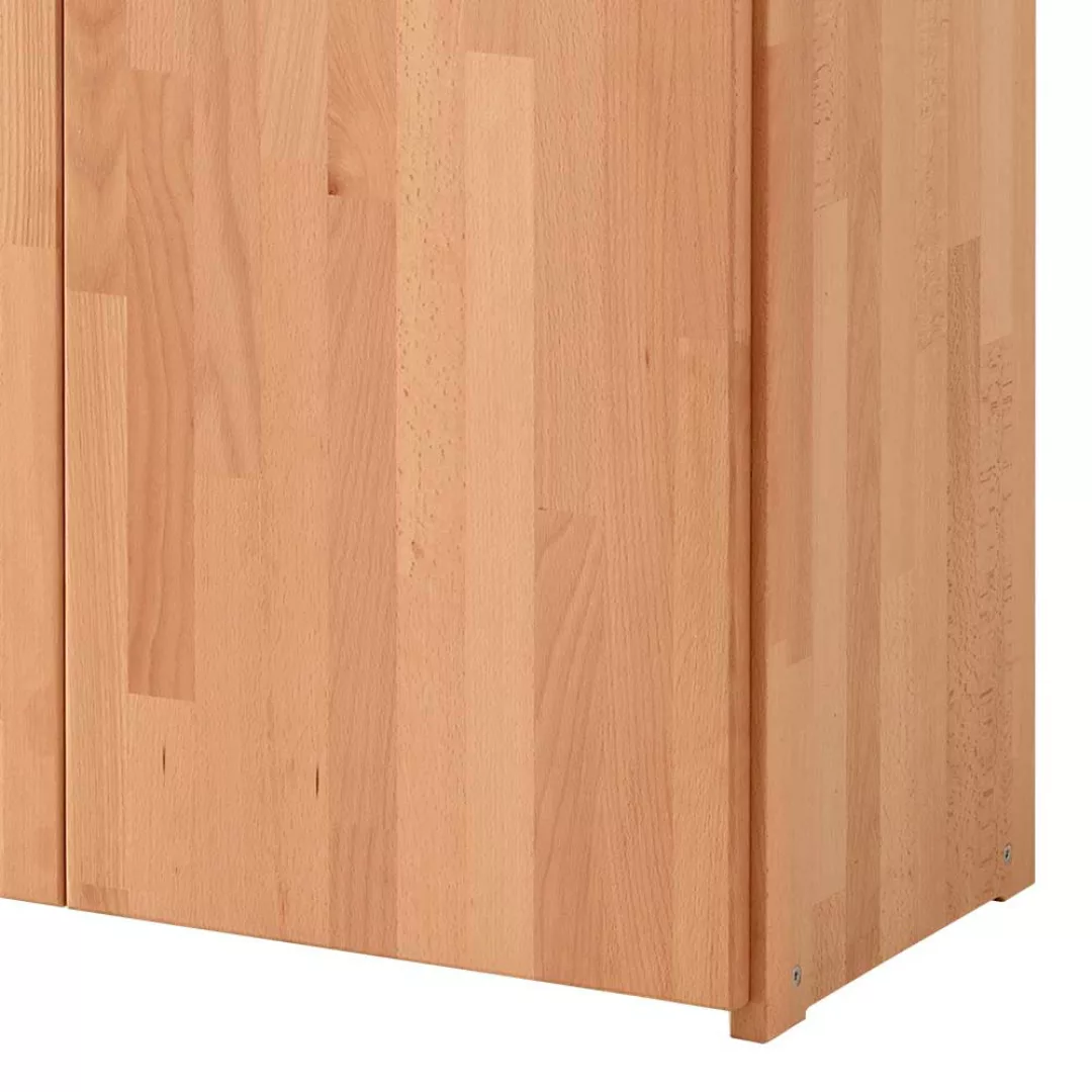 Aktenschrank Holz modern Buche geölt 186 cm hoch 80 cm breit günstig online kaufen