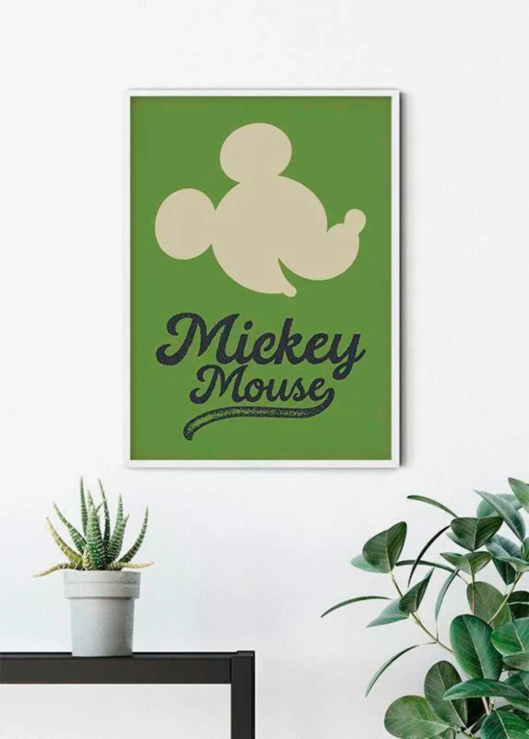 Komar Poster "Mickey Mouse Green Head", Disney, (1 St.) günstig online kaufen