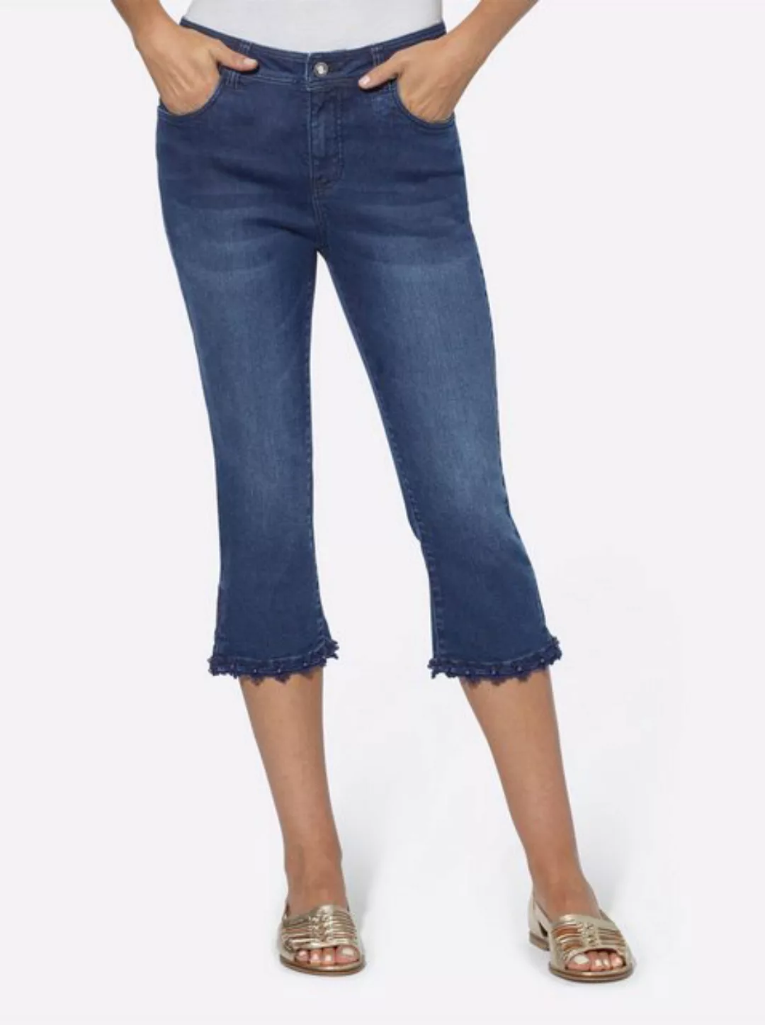 heine Jeansshorts Capri-Jeans günstig online kaufen