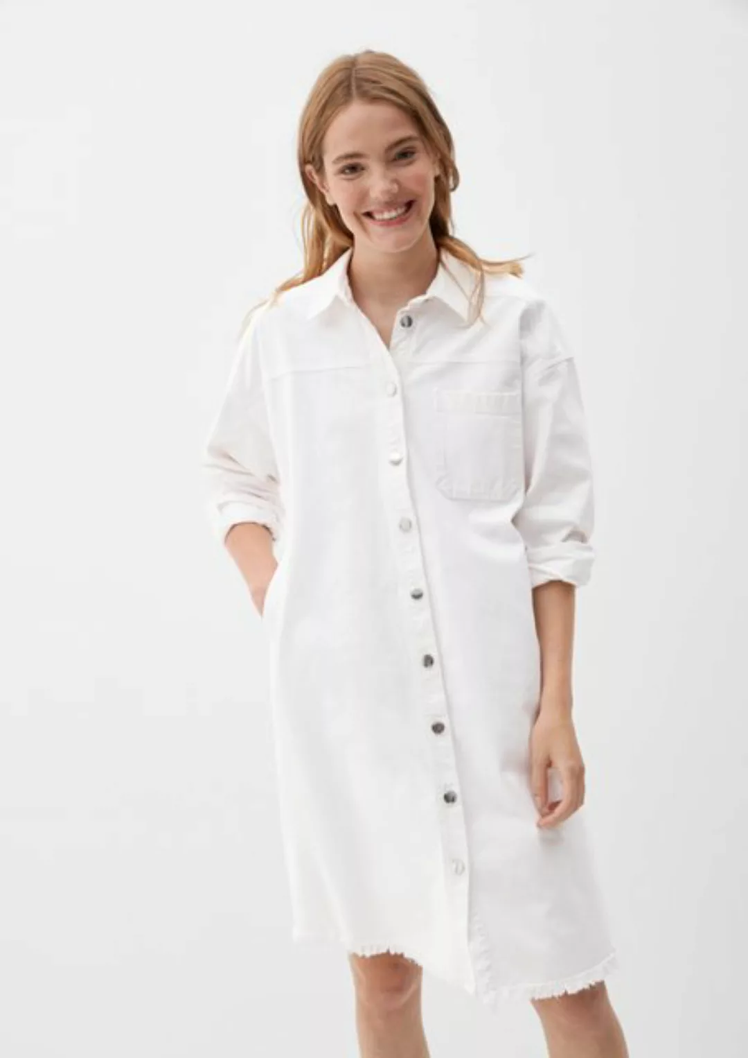 QS Jeanskleid Kleid aus Denim günstig online kaufen