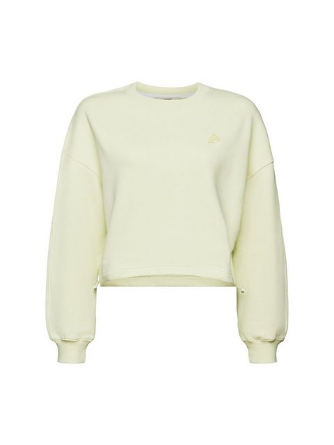 Esprit Sweatshirt Cropped Sweatshirt mit Delfin-Patch (1-tlg) günstig online kaufen