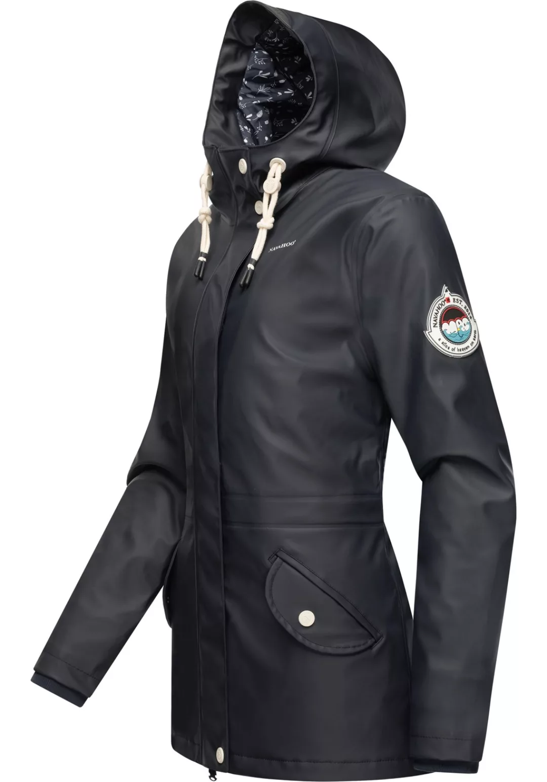 Navahoo Regenjacke "Oceans Heart", mit Kapuze, stylischer wasserdichter Reg günstig online kaufen