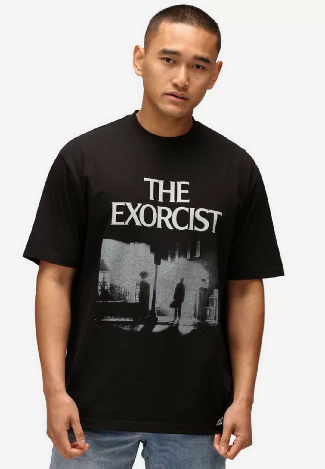 Recovered T-Shirt The Exorcist Film Still Relaxed GOTS zertifizierte Bio-Ba günstig online kaufen