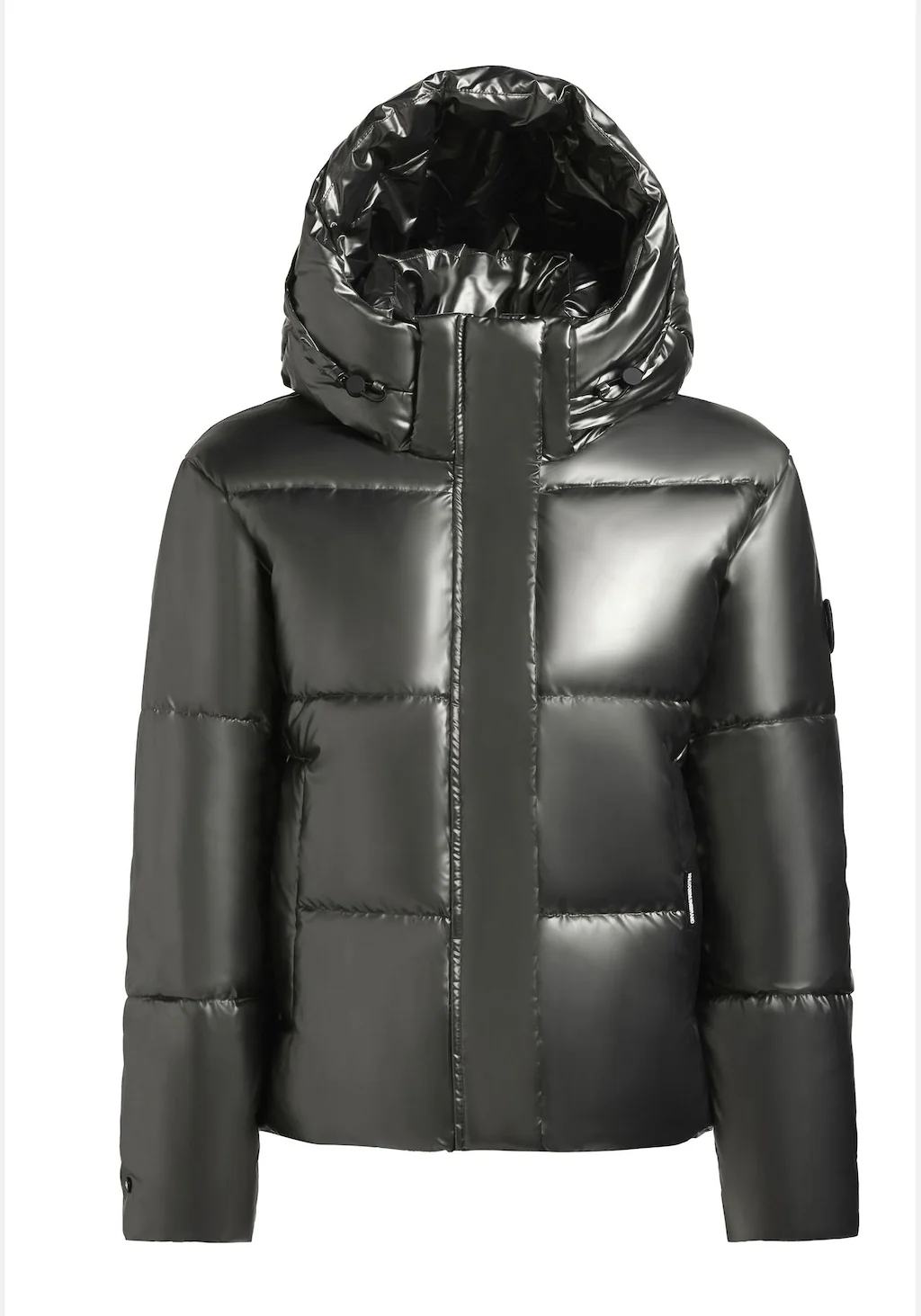 khujo Steppjacke "Devina Shiny-YM", mit Kapuze, glänzende kurze Winterjacke günstig online kaufen