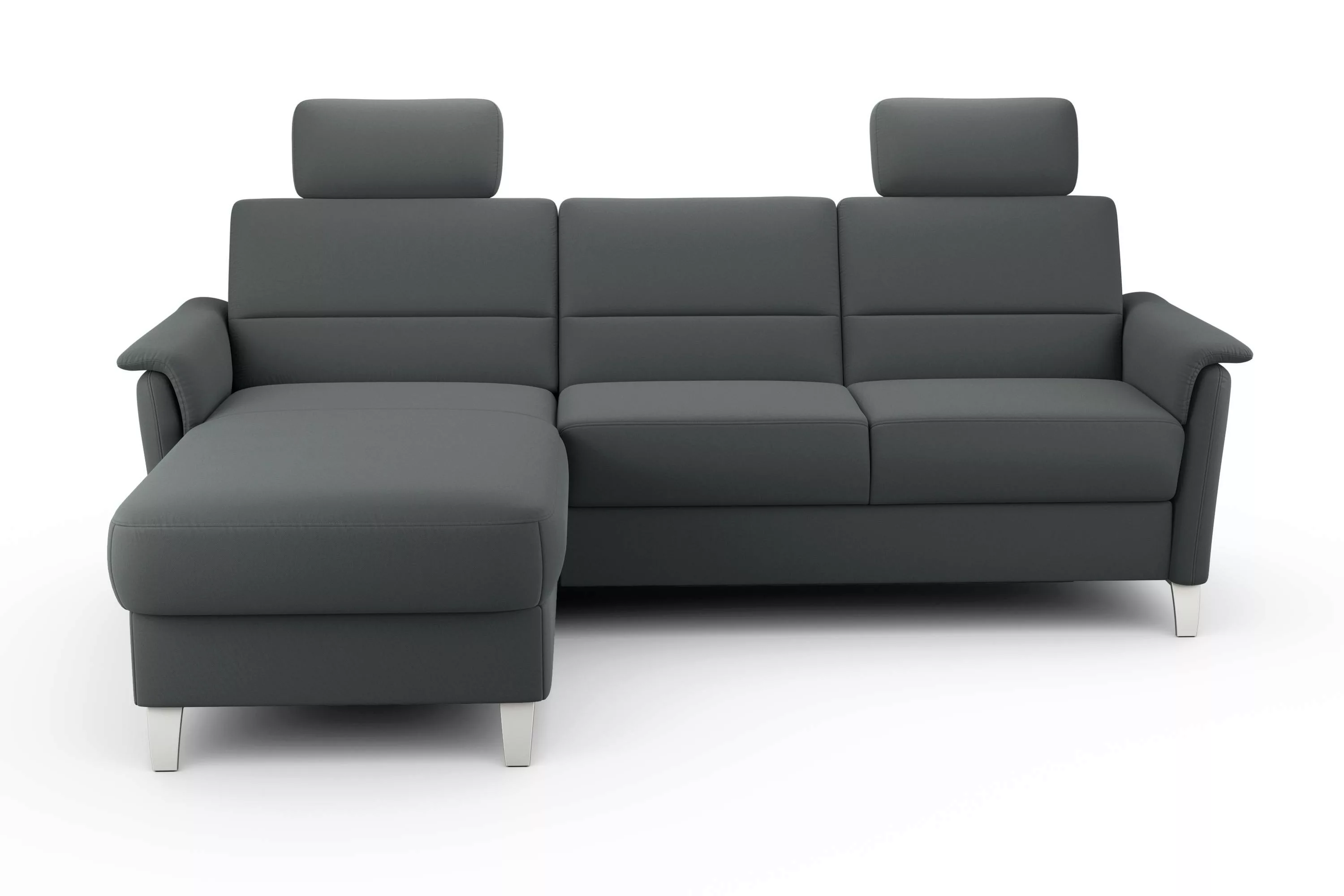 sit&more Ecksofa »Palmera L-Form«, Federkern, wahlweise mit Bettfunktion un günstig online kaufen