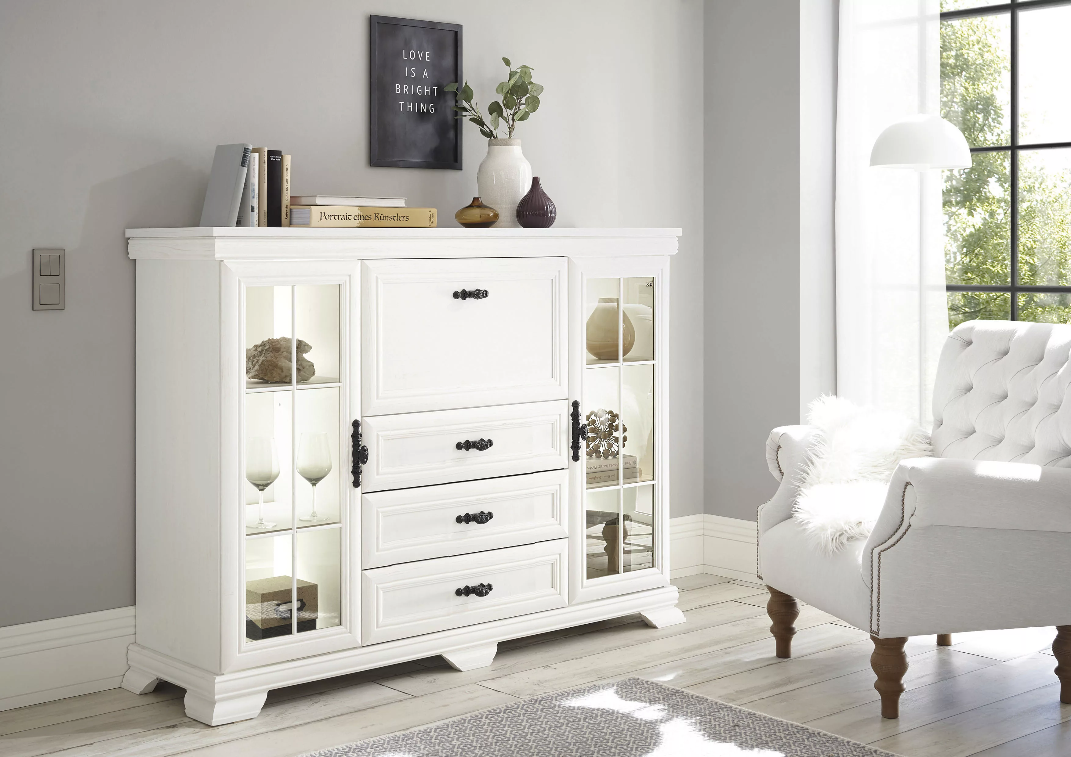 Home affaire Highboard "Royal" günstig online kaufen