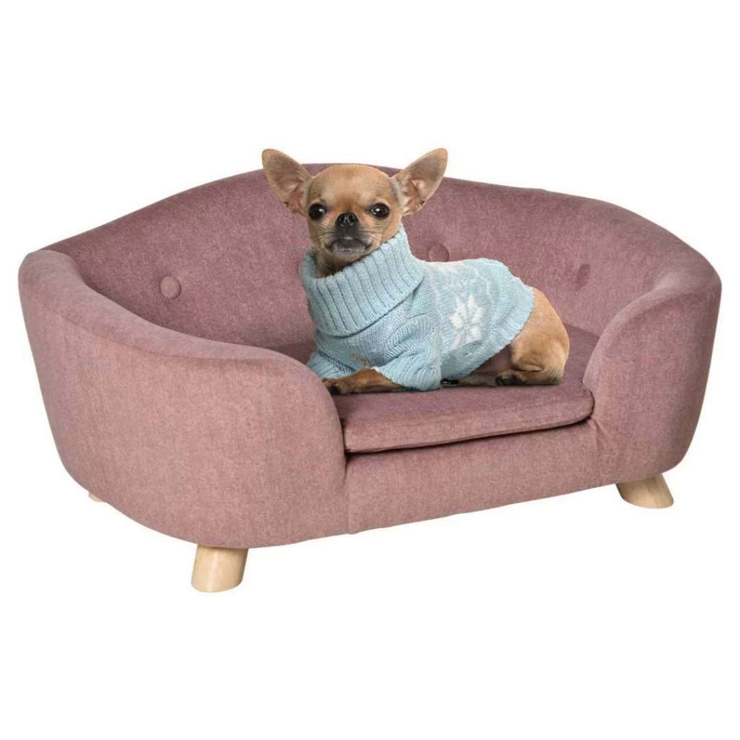 PawHut Hundebett rosa Polyester B/H/L: ca. 47x30x70 cm günstig online kaufen