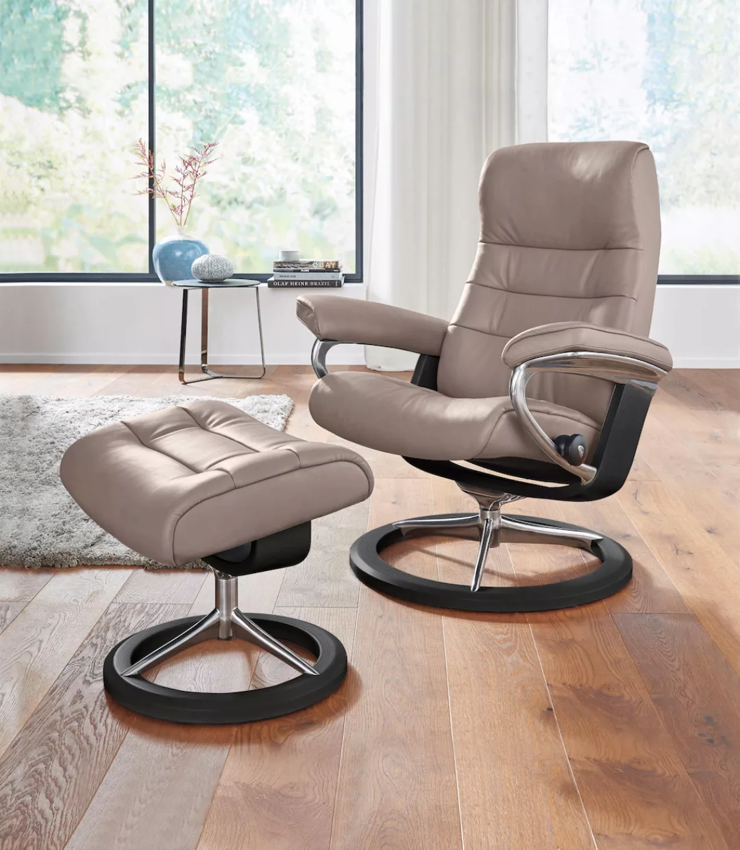 Stressless® Relaxsessel »Opal«, (Set, Relaxsessel mit Hocker) günstig online kaufen