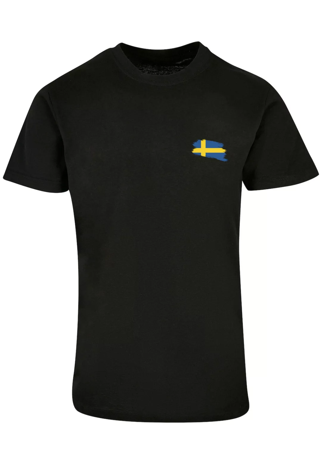 F4NT4STIC T-Shirt Schweden Flagge Sweden Print günstig online kaufen