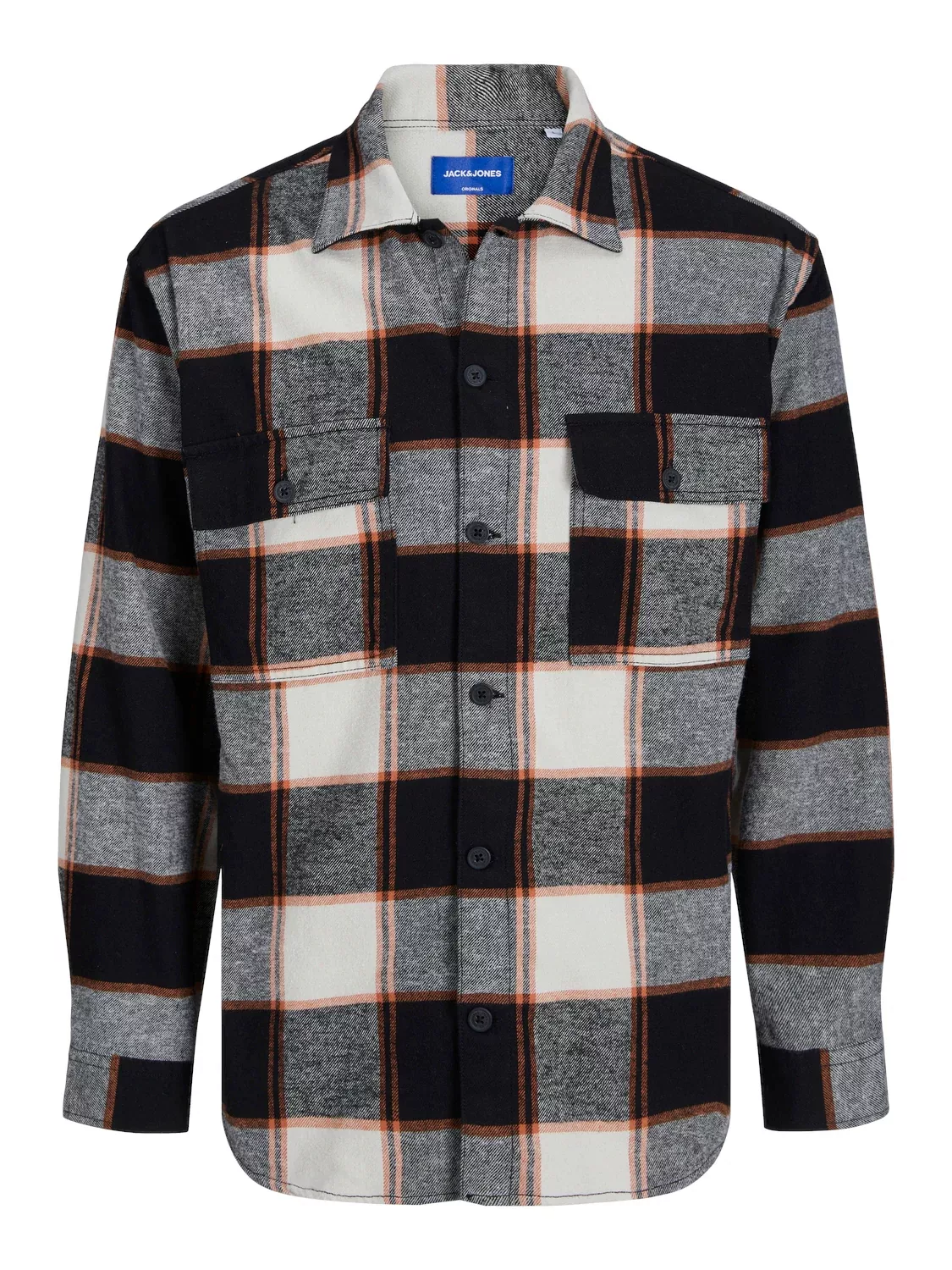 Jack & Jones Langarmhemd JORBLAFRI CHECK OVERSHIRT LS BF mit Brusttaschen günstig online kaufen