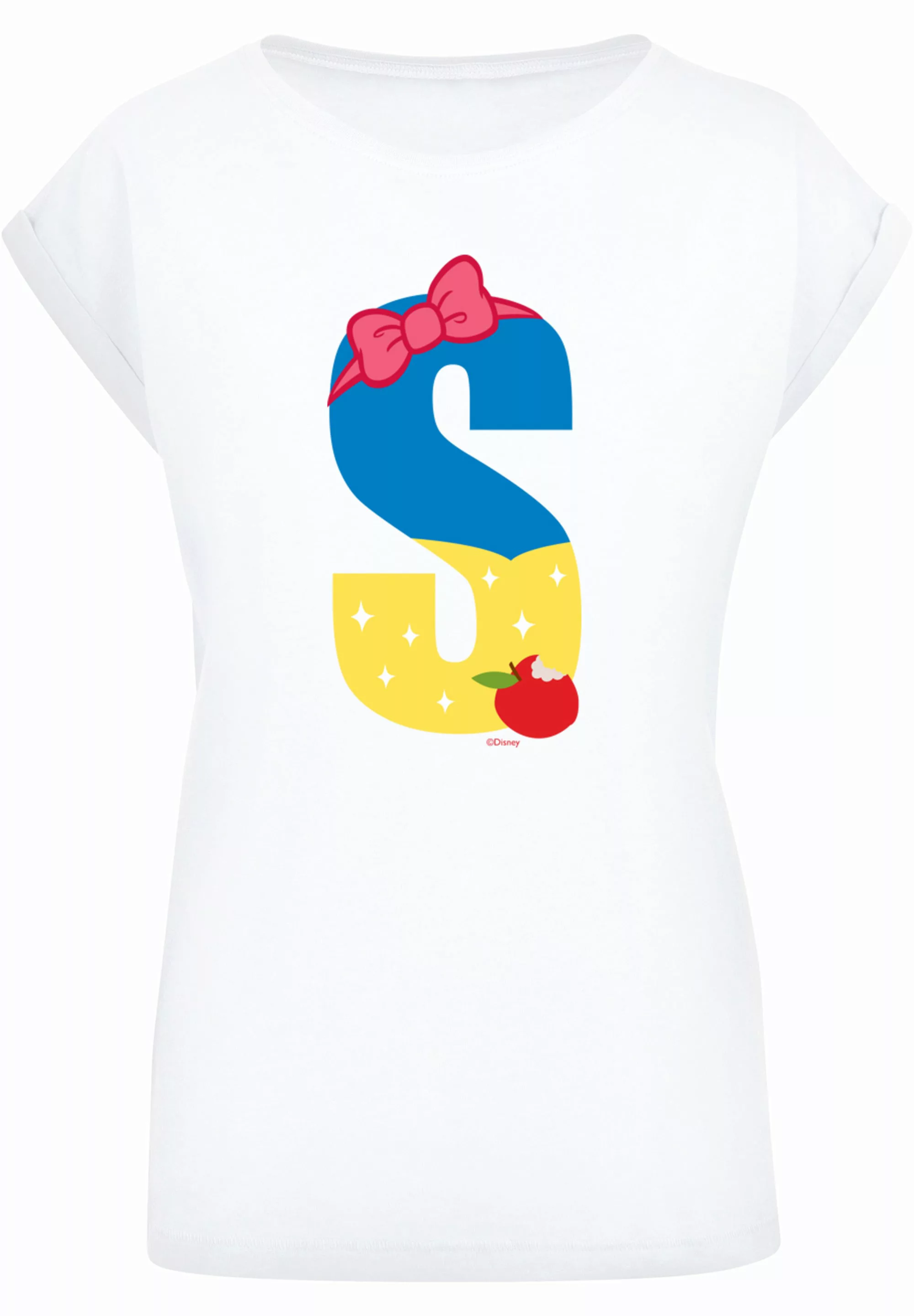 F4NT4STIC T-Shirt "Disney Alphabet S Is For Snow White Schneewittchen", Pri günstig online kaufen