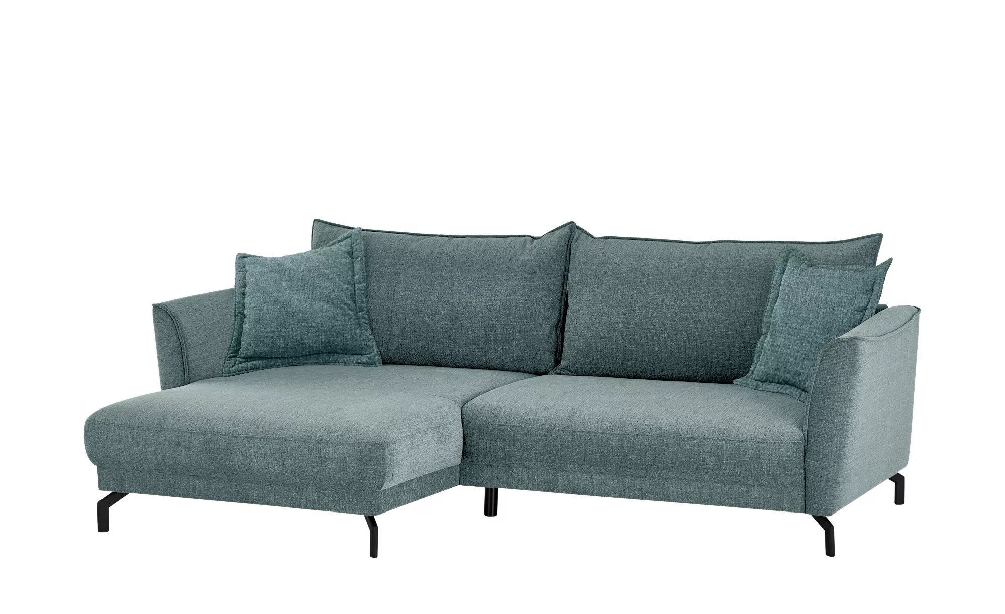 bobb Ecksofa  Yolanda ¦ blau ¦ Maße (cm): B: 257 H: 94 T: 174 Polstermöbel günstig online kaufen