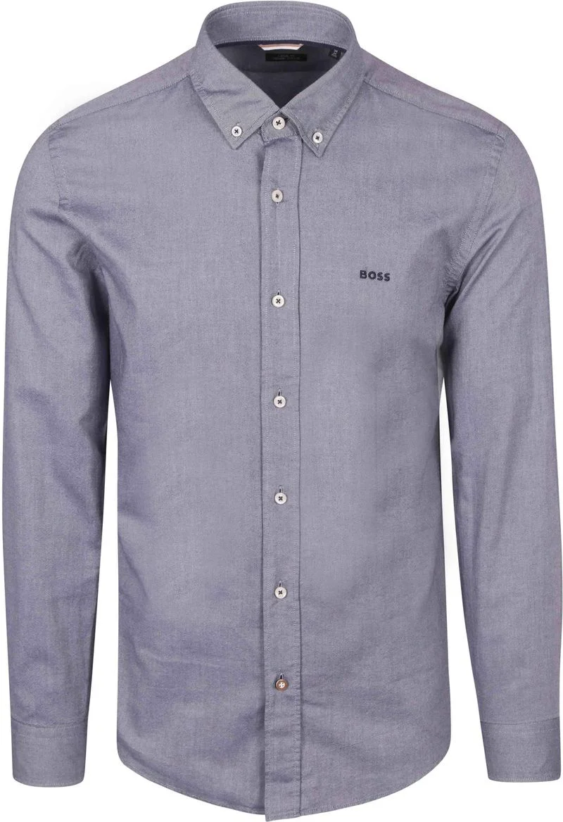 BOSS Hal Hemd Blau - Größe 41 günstig online kaufen