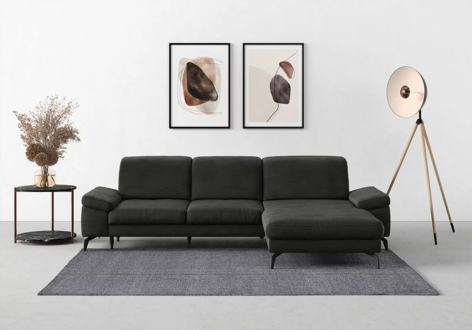 sit&more Ecksofa Cabana L-Form, Recamiere, wahlweise mit Sitztiefen-, Armle günstig online kaufen